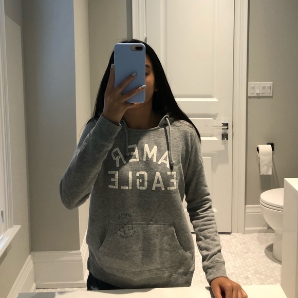 Logo hoodie - AMERICAN EAGLE - Picture 1 of 8